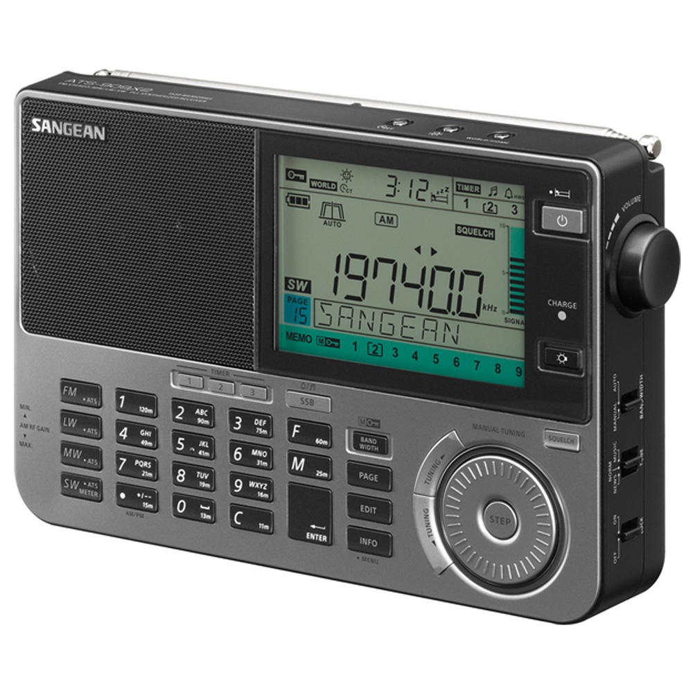 SANGEAN Full-Band Digital Radio ATS909X2, , large