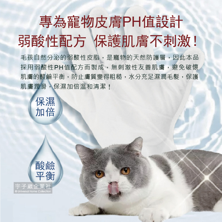 KOJIMA Pet Clean Gloves 6pcs, , large