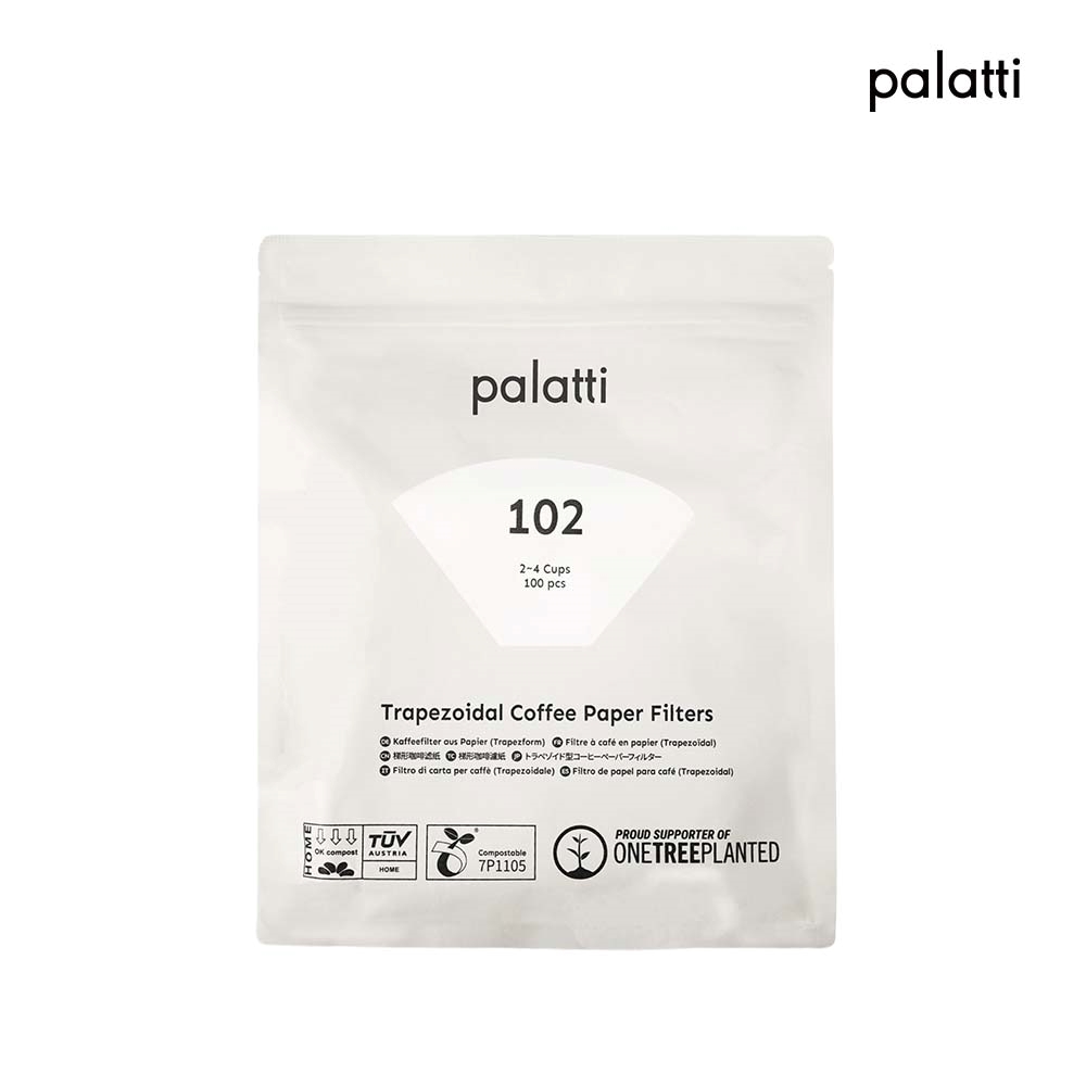 Palatti 102 - Trapezoid Coffee Paper Filters, , large