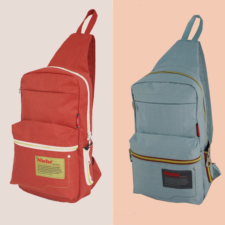 「NICHE 樂奇」尼龍防潑水跨肩包 男生跨胸包 單肩背包 NCL-5305, , large