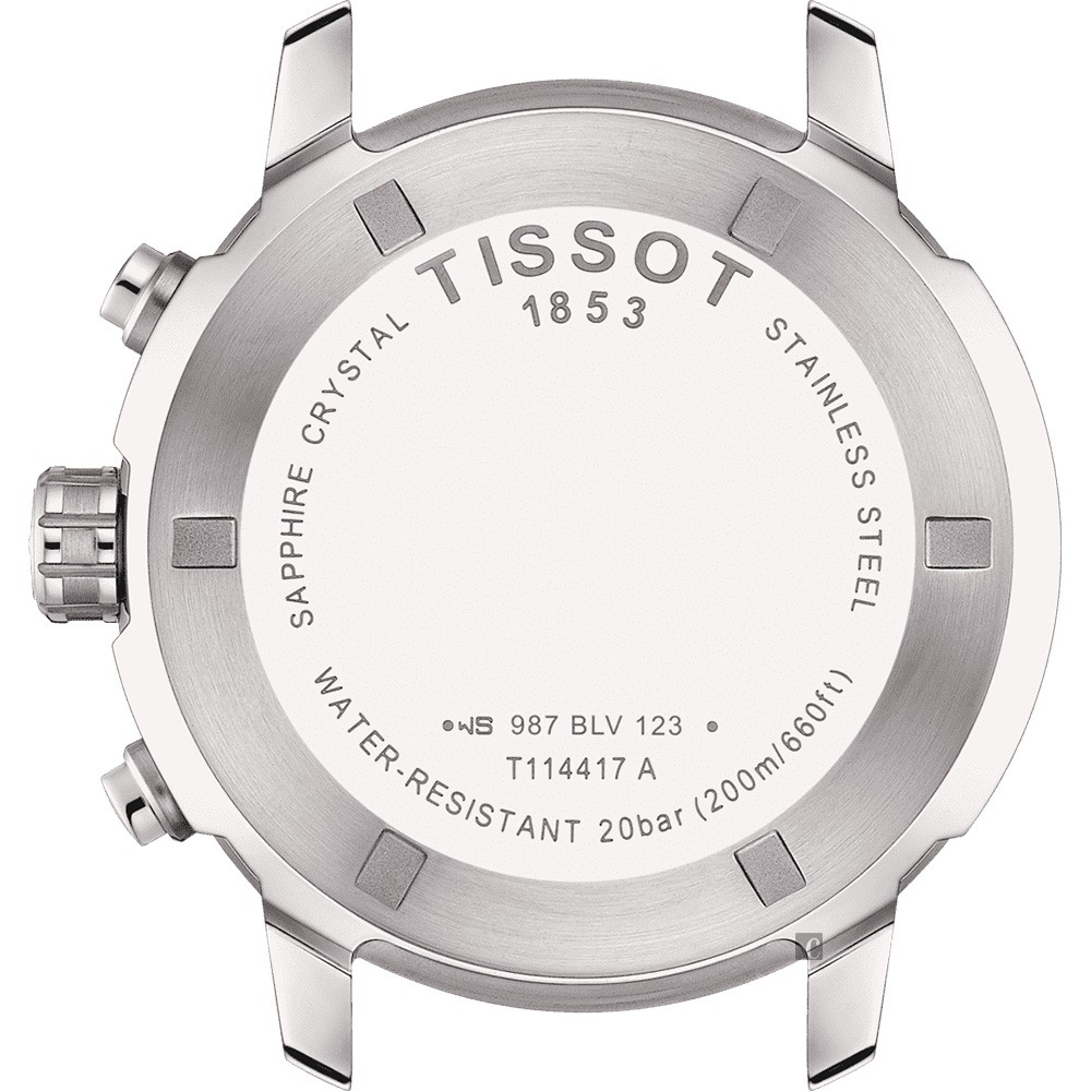 TISSOT 天梭 T-Sport系列 PRC200 競速三眼計時腕錶 T1144171705700, , large