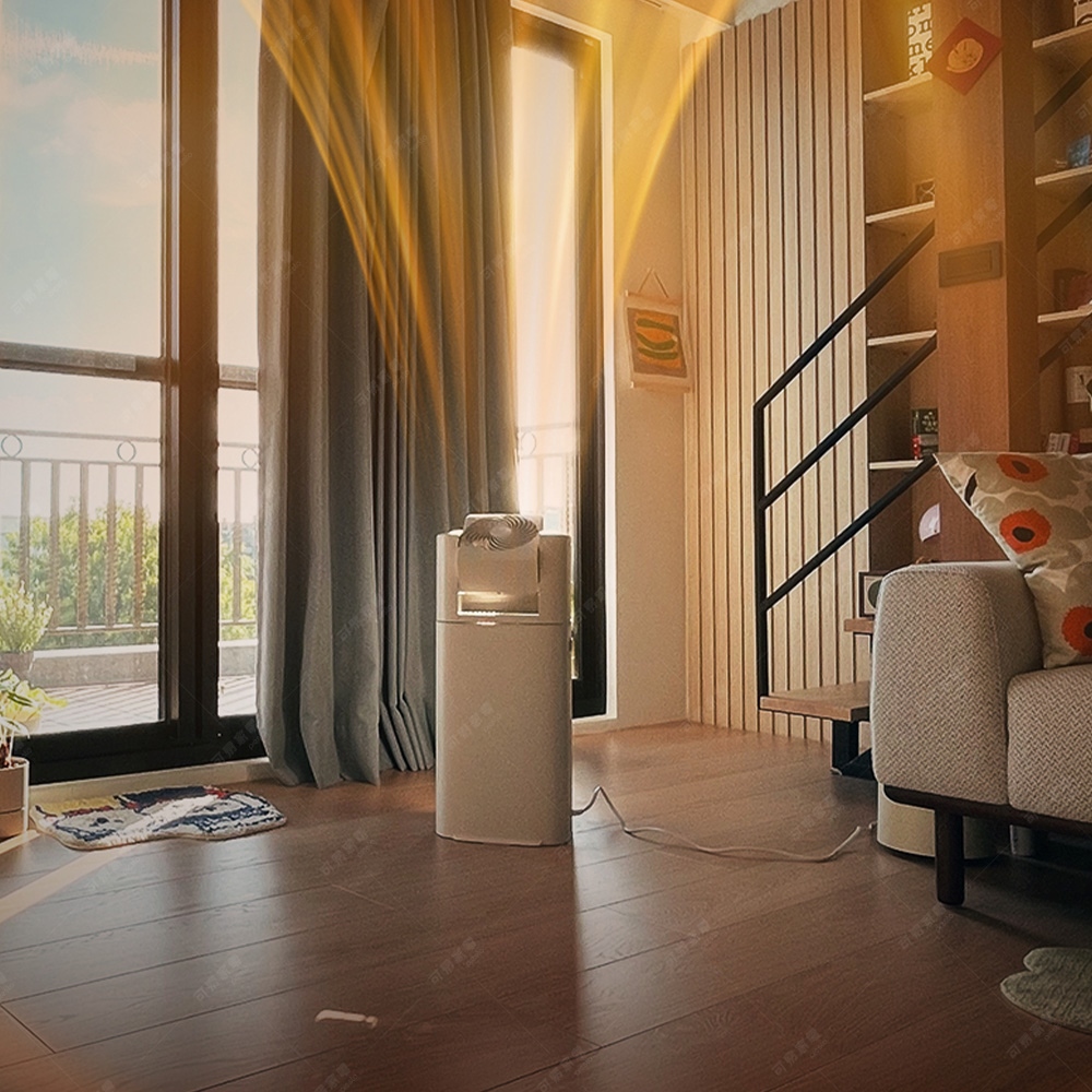 日本IRIS OHYAMA 乾燥循環除濕機 DDC-60｜暖風除溼 x 冷風循環扇 x 極致乾燥, 象牙白色, large