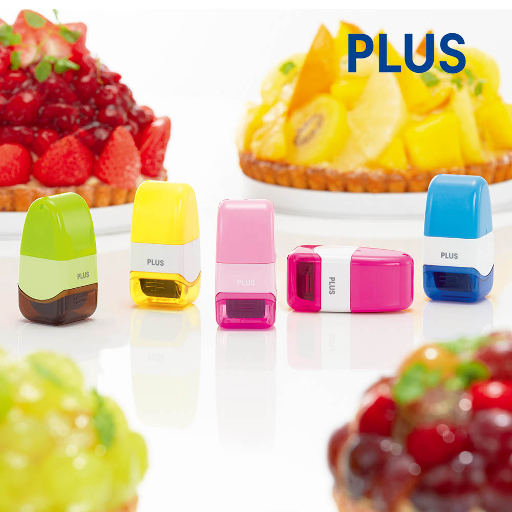 【龍品文創】PLUS IS-520CM mini滾輪保護章-藍, , large