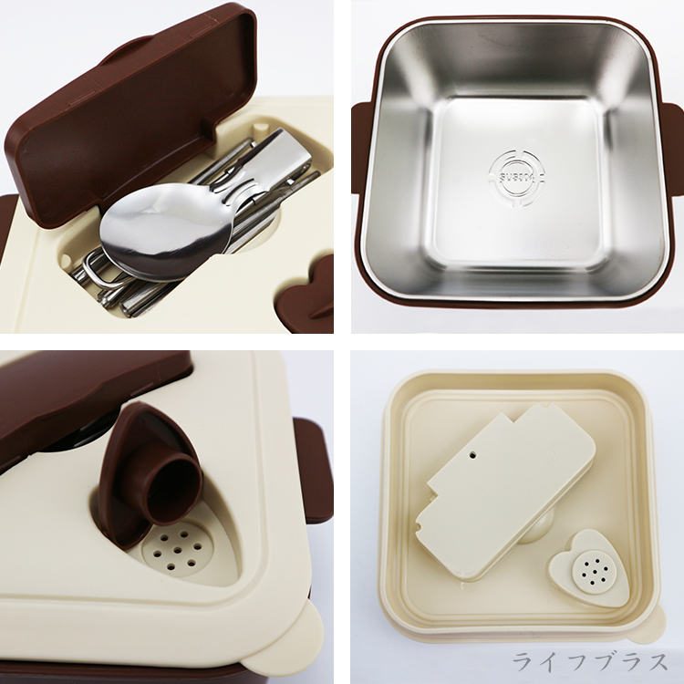 SIMEI 可微波304不鏽鋼方形泡麵碗-15cm-2入, , large
