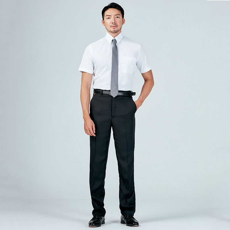 Mens Plain Smart Shirts-(S), , large