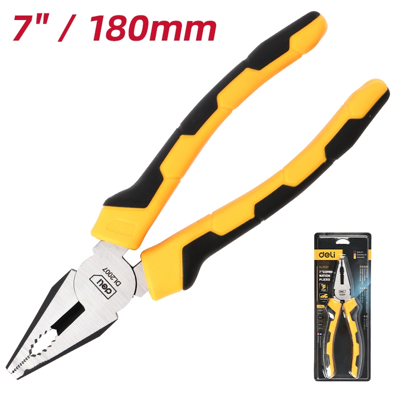 【得力工具 deli tools】多功能鉗 升級款 Semi-Pro系列-7"多功能鉗(180mm), , large
