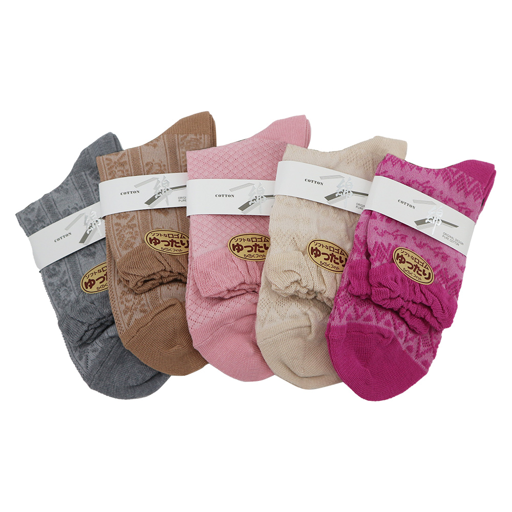 日本製短筒棉女襪-22~24cm-3雙入, , large