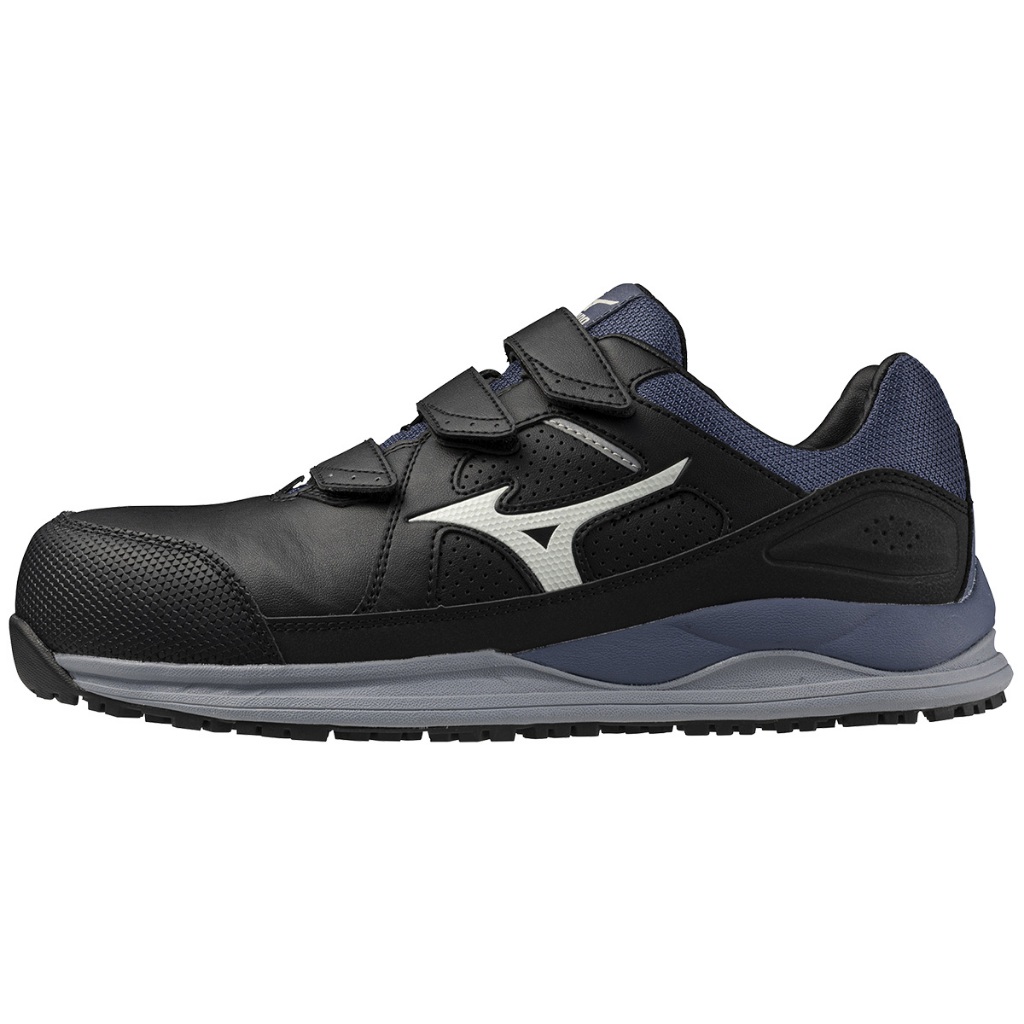 MIZUNO PRIME FIT HW Ⅱ 21L 防護鞋 黑 3E楦 高級舒適 黏帶式 柔軟回彈 F1GA247209, , large