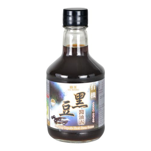 菇王有機黑豆醬油露300ml, , large