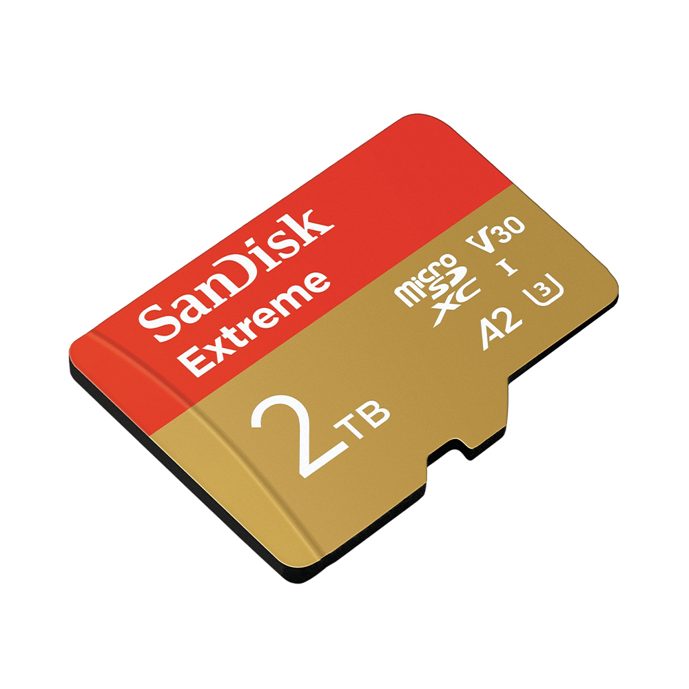 【SanDisk】 Extreme 2TB A2 V30 UHS-I U3 microSDXC 記憶卡, , large