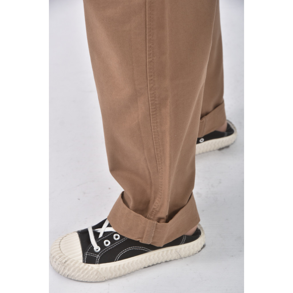 (XL) cos高腰寬鬆棕色長褲二手衣, , large