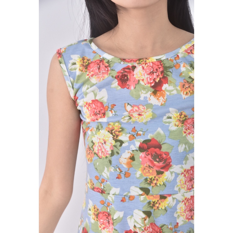 (S) 質感兩件式藍色洋裝二手衣, , large