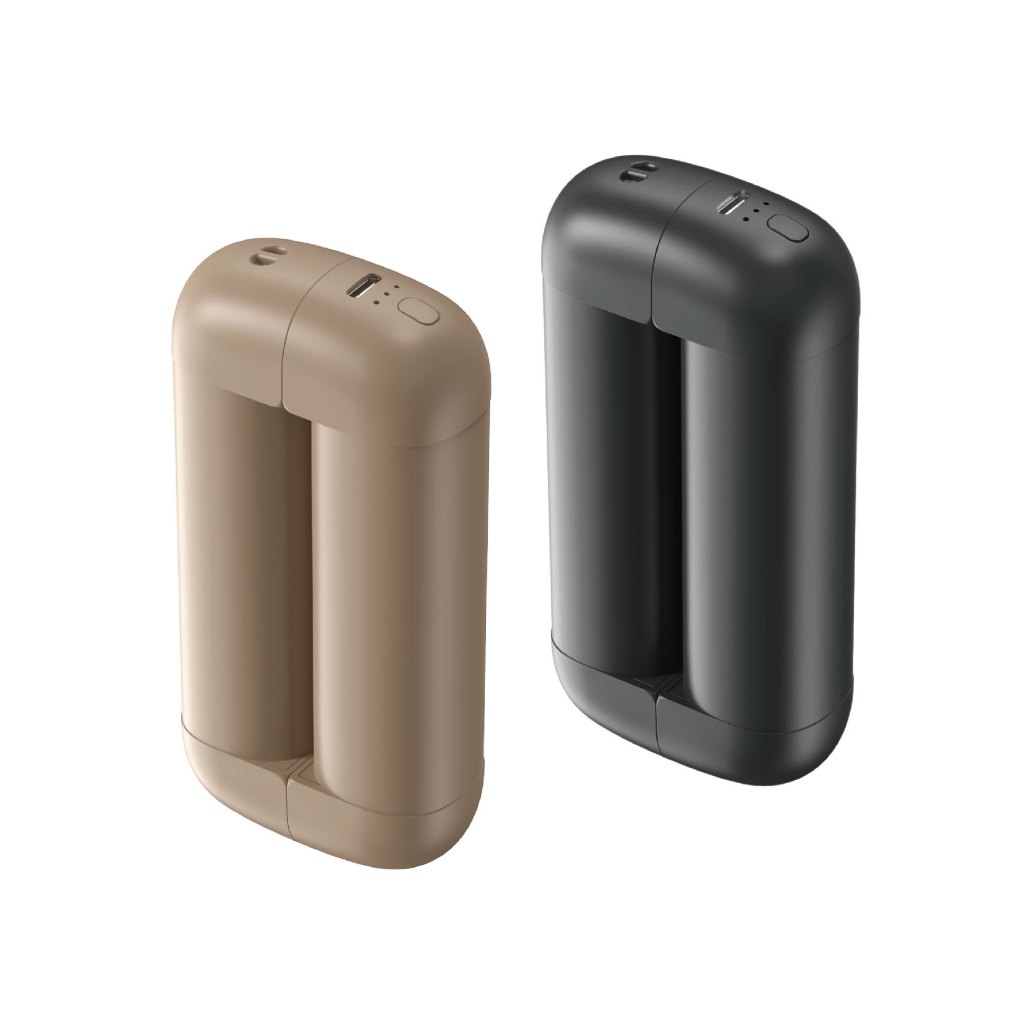 【樂活不露】孩記得暖手寶【夜幕黑】 磁吸暖手器 10000mAh 可分離式暖暖包 三檔溫控 露營 戶外, , large