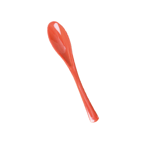 KOHBEC Japanese-Style Spoon (Small) – Red, , large