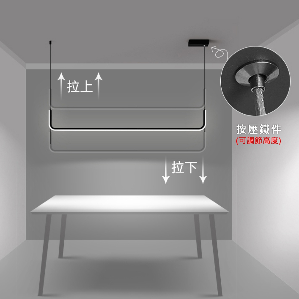 【H&R安室家】 阿曼達LED單吊燈 ZA0173, , large