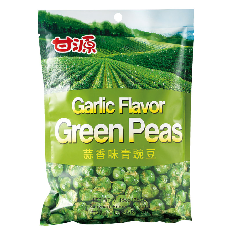 Garlic Flavour Green Peas, , large