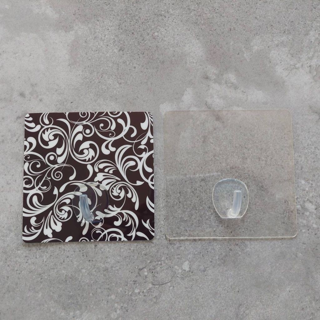 [熊好貼國際]多功能無痕掛勾  重複貼（平整光滑面適用） 免釘掛鉤 無痕免釘 壁掛 免安裝 貼片式 台灣製造國貨, , large