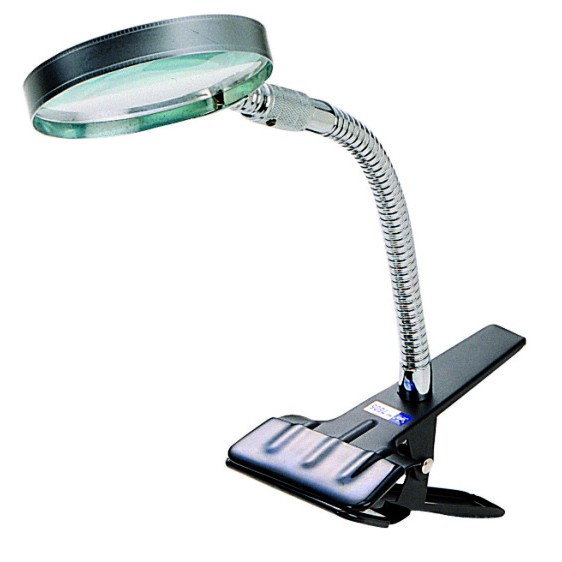 徠福 Life 夾具型放大鏡(NO.7605)規格:直徑 3 1/2" 2.5倍, , large