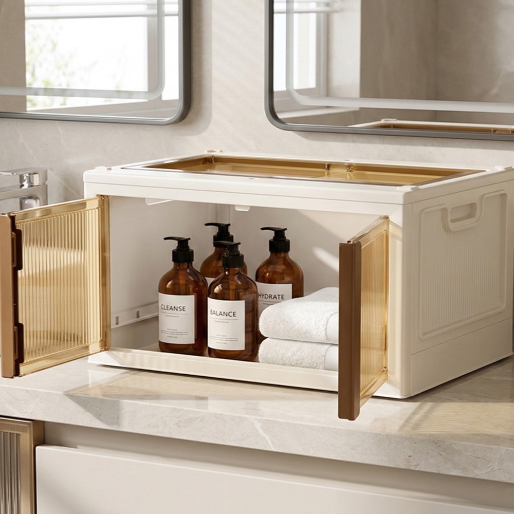 【AOTTO】150L多門雙開大容量折疊收納箱(AL-016)	, , large