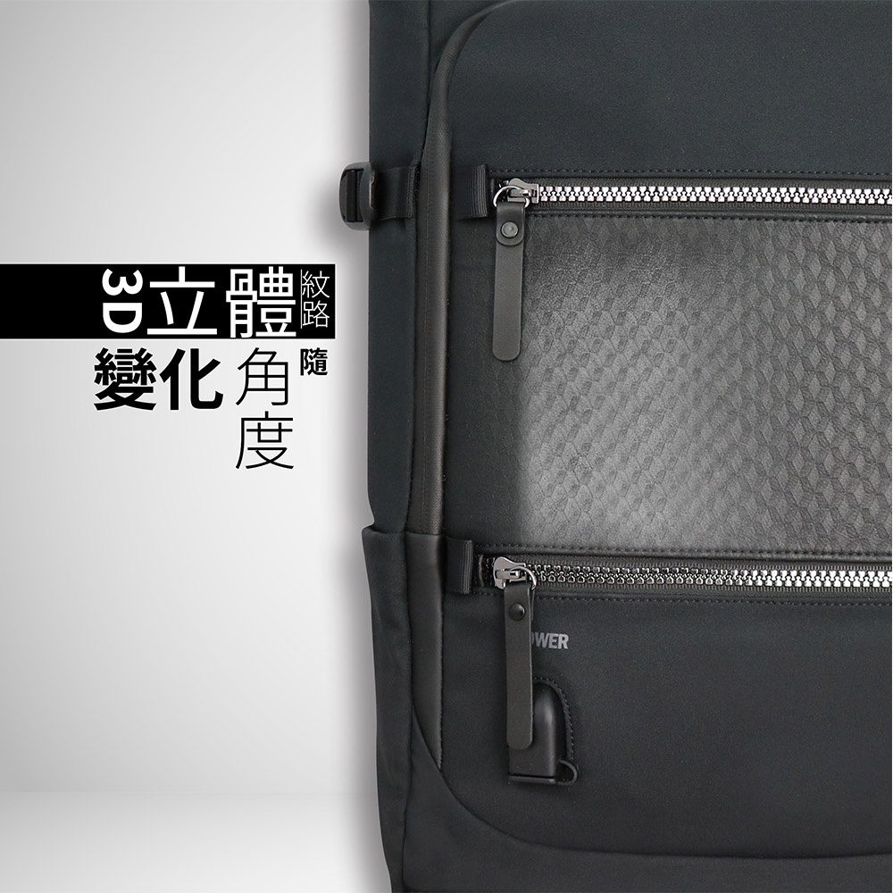 【Niche 樂奇】城市旅人天琴座商務後背包 N-19301 筆電包 手機包 3件一組, , large