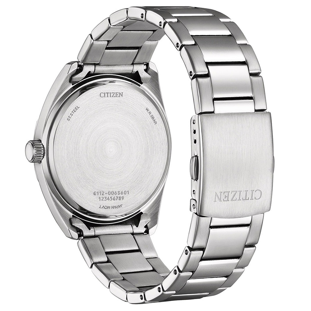 CITIZEN 星辰 限量 紳士日期手錶 送禮-銀/41mm BI5110-54A, , large