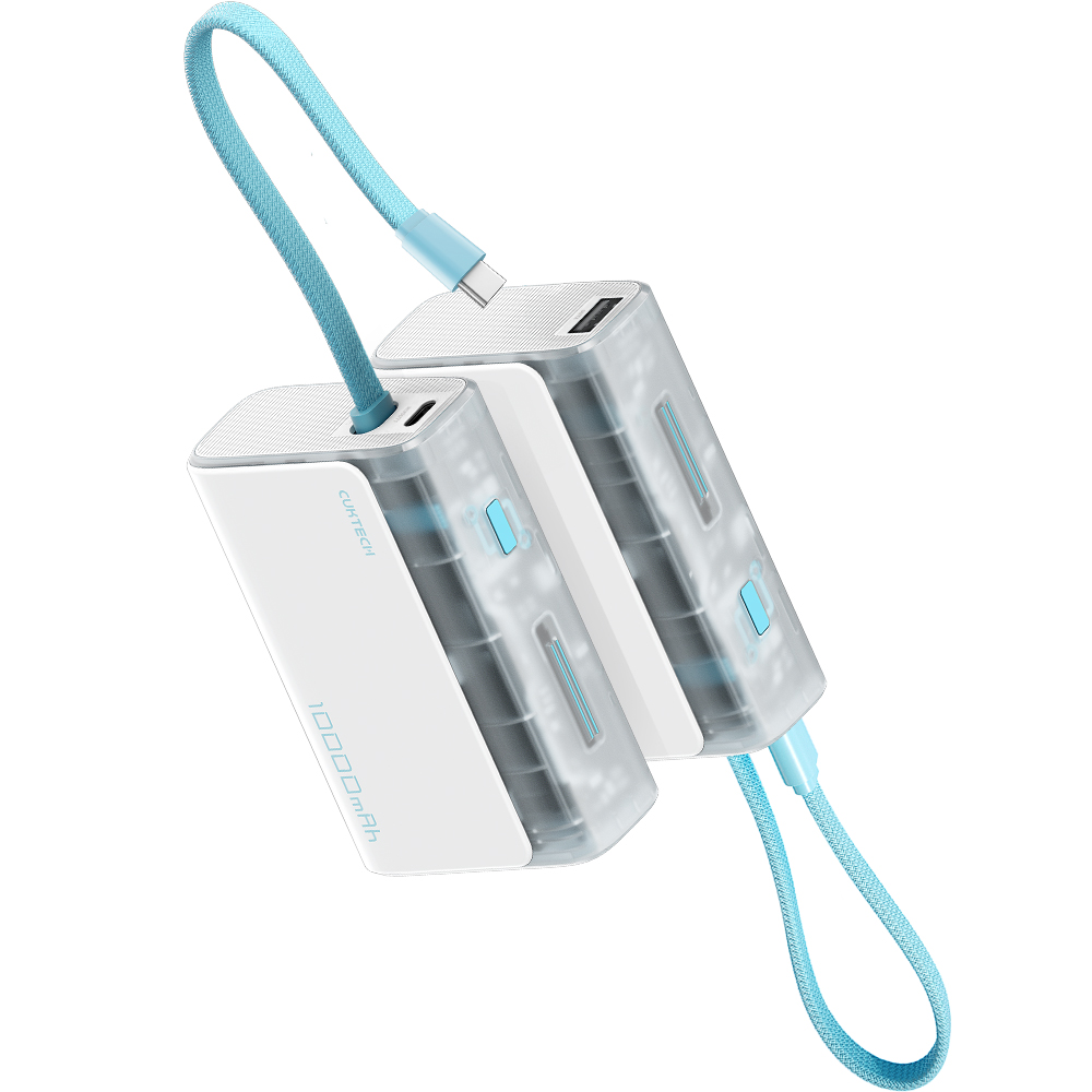 【Wh+CCC】CUKTECH 酷態科 CP133L 33W 行動電源 10000mAh (LPB100) - 冰川白, , large