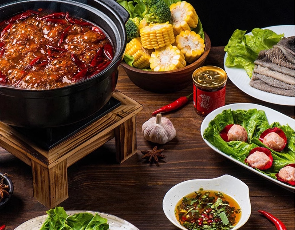 橋頭老火鍋底料特麻特辣 500g, , large