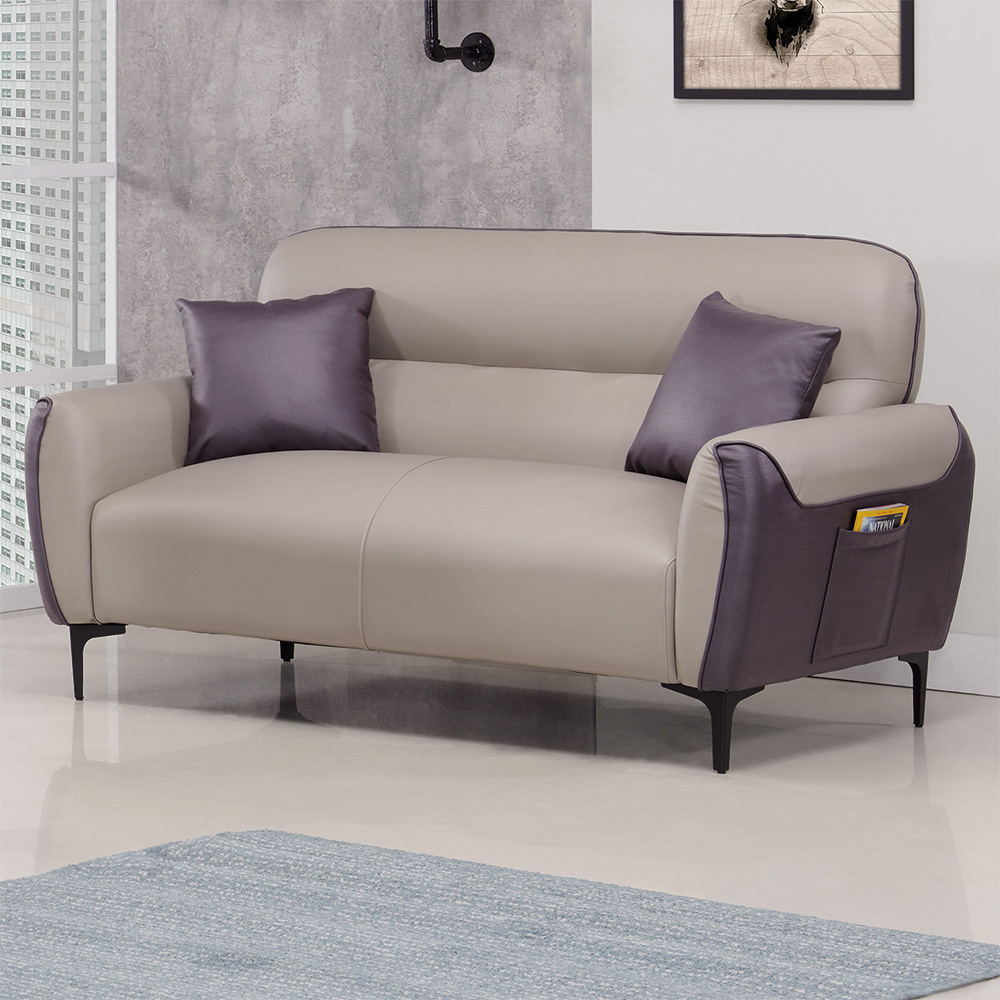 【Hampton 漢汀堡】歐根塔貓抓皮雙人沙發, , large