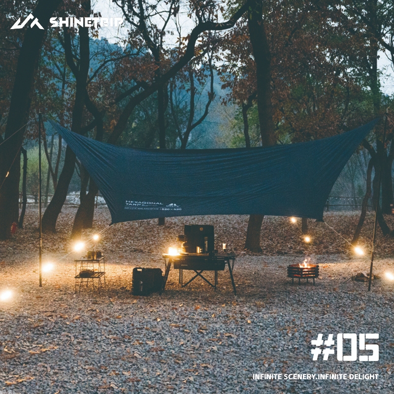 【ShineTrip 山趣】 ST-05 風繩警示燈 警示燈 營繩燈 LED燈 磁吸燈 帳篷燈 防絆倒, , large