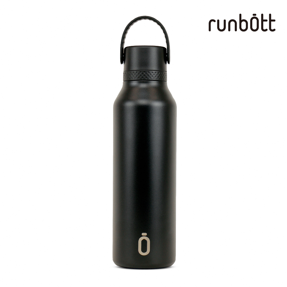 【runbott】Mii 輕量陶瓷保溫瓶600ml_經典黑_贈圓筒包裝盒, , large