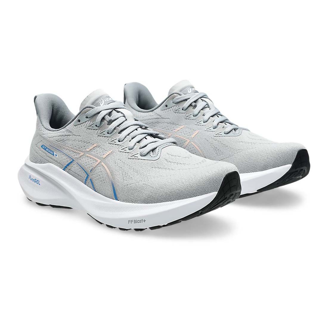 [秉宸] ASICS GT-2000 13 (D) 女慢跑鞋 灰白 1012B667-022, , large