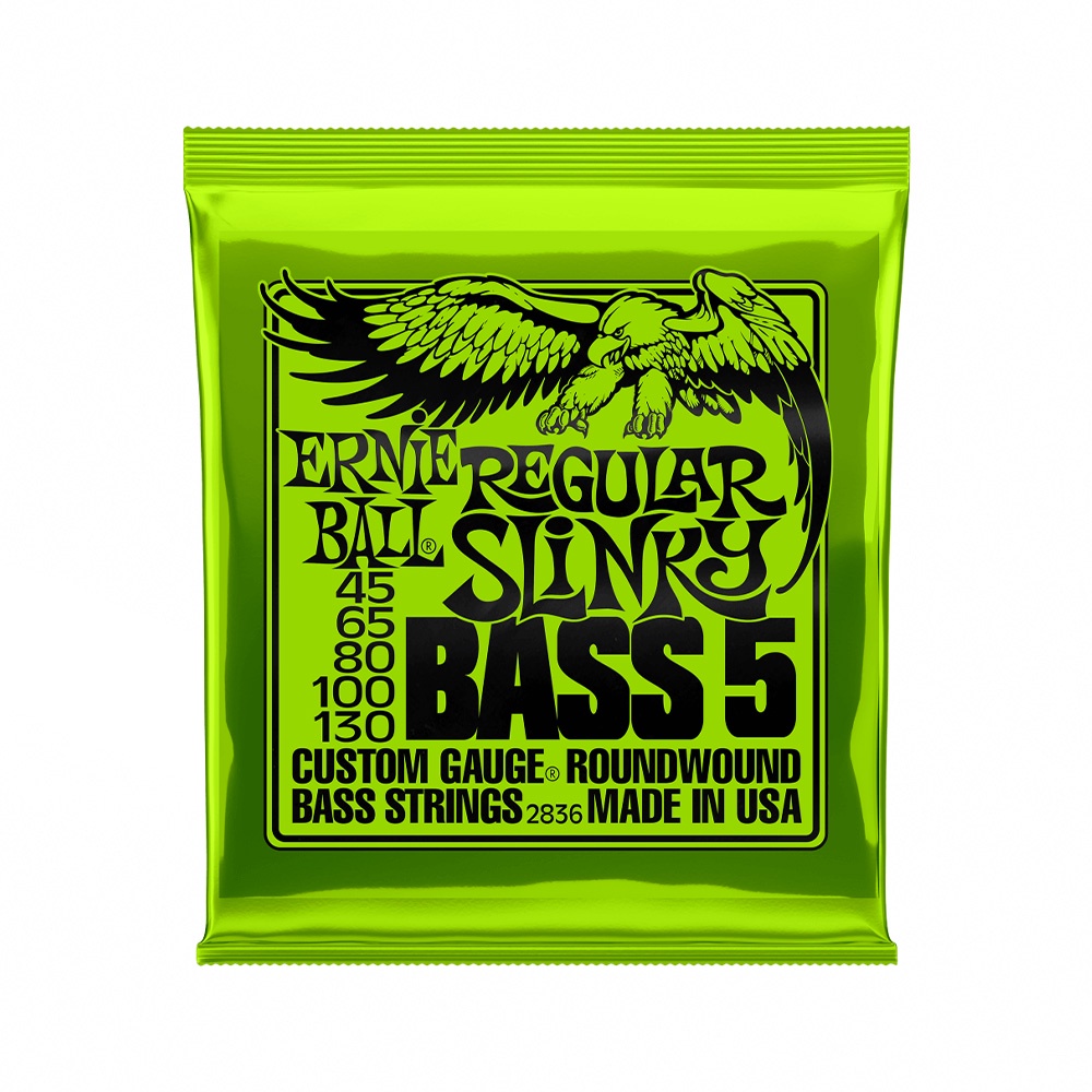 ERNIE BALL 2836 Regular Slinky 45-130 五弦電貝斯套【敦煌樂器】, , large