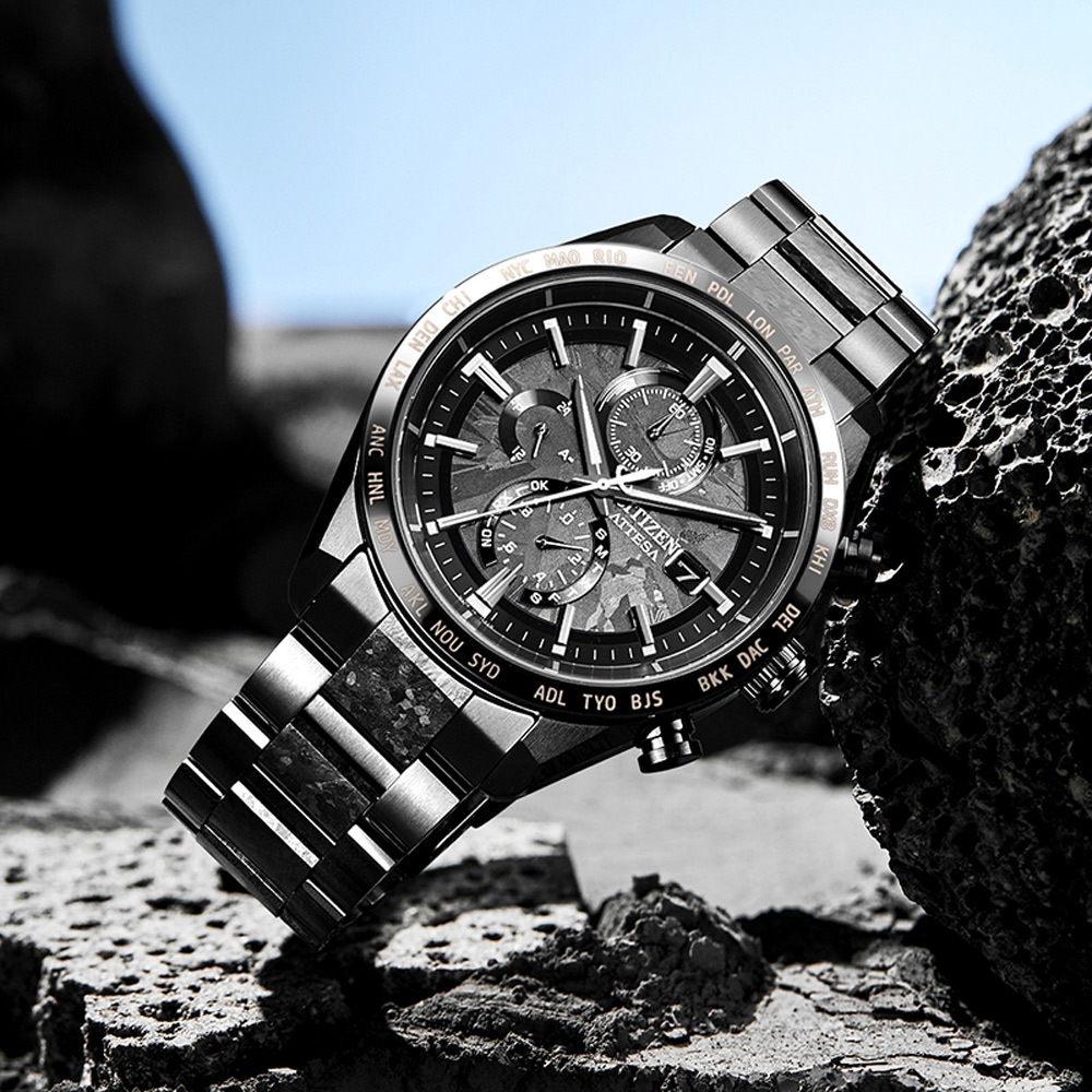 CITIZEN 星辰 HAKUTO-R限定 鈦金屬 光動能電波計時手錶 AT8287-62E, , large