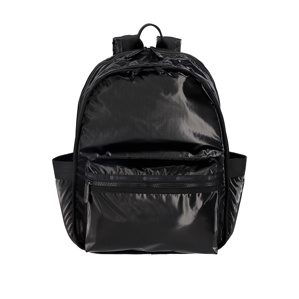 |快速出貨|Lesportsac ROUTE BACKPACK 健行後背包 -閃耀黑, , large