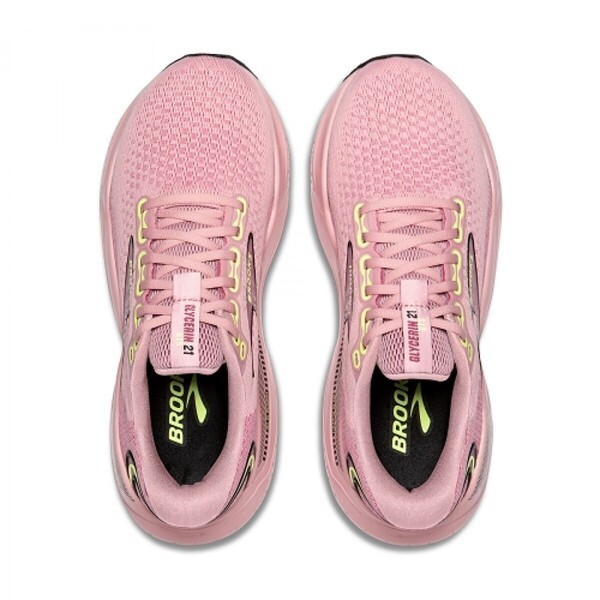 Brooks Glycerin GTS 21 女 慢跑鞋 路跑 避震緩衝象限 甘油系列 粉 [1204091B612], , large