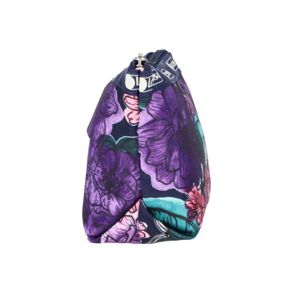 |快速出貨|Lesportsac Small Sloan Cosmetic 小型收納梯形化妝包/ 繪染花卉, , large