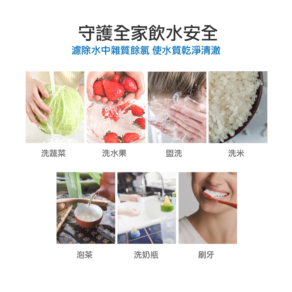 【麗水生活】UF-2801 七重過濾龍頭式淨水器 食品級材質 陶瓷矽藻濾芯 廚房 衛浴 龍頭淨水, , large