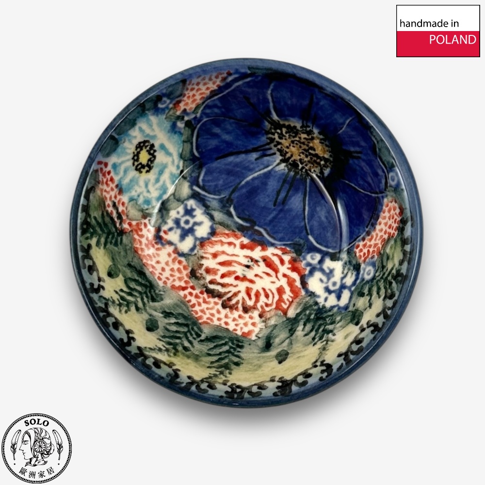 【SOLO歐洲家居】波蘭製 Cerraf 波蘭陶 7cm 醬料碗 野花之歌系列, , large