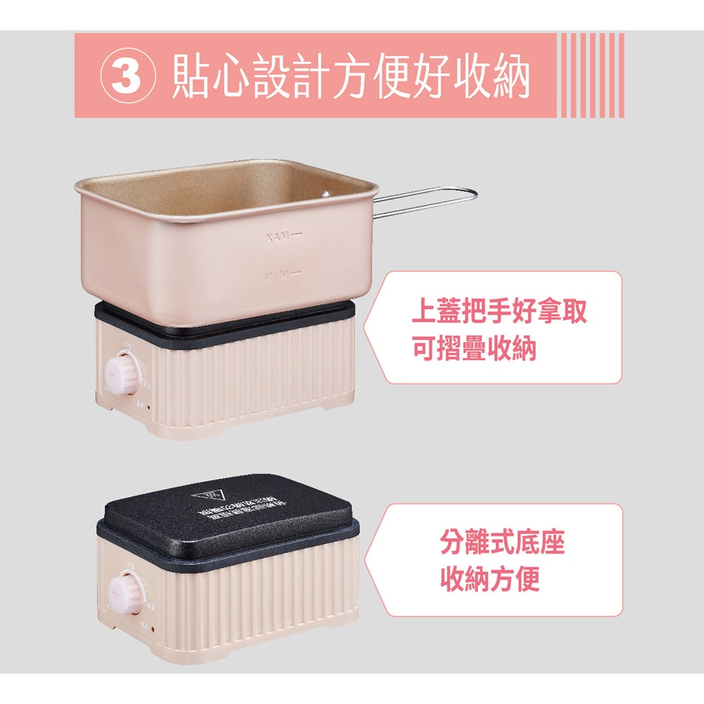 ANLUX All-Voltage Multifunctional Travel Cooker EC-15WTC, , large