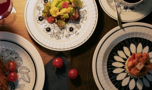 【毓秀堂】AWASAKA 花卉杯盤3入組(雛菊), , large