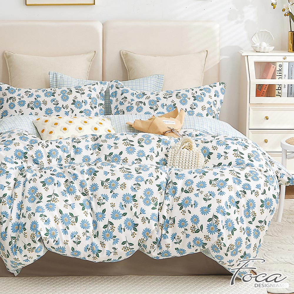 【FOCA】Sure enough, it's auspicious | 200-thread count combed cotton graphene dual-use quilt and bedspread set - double, , large