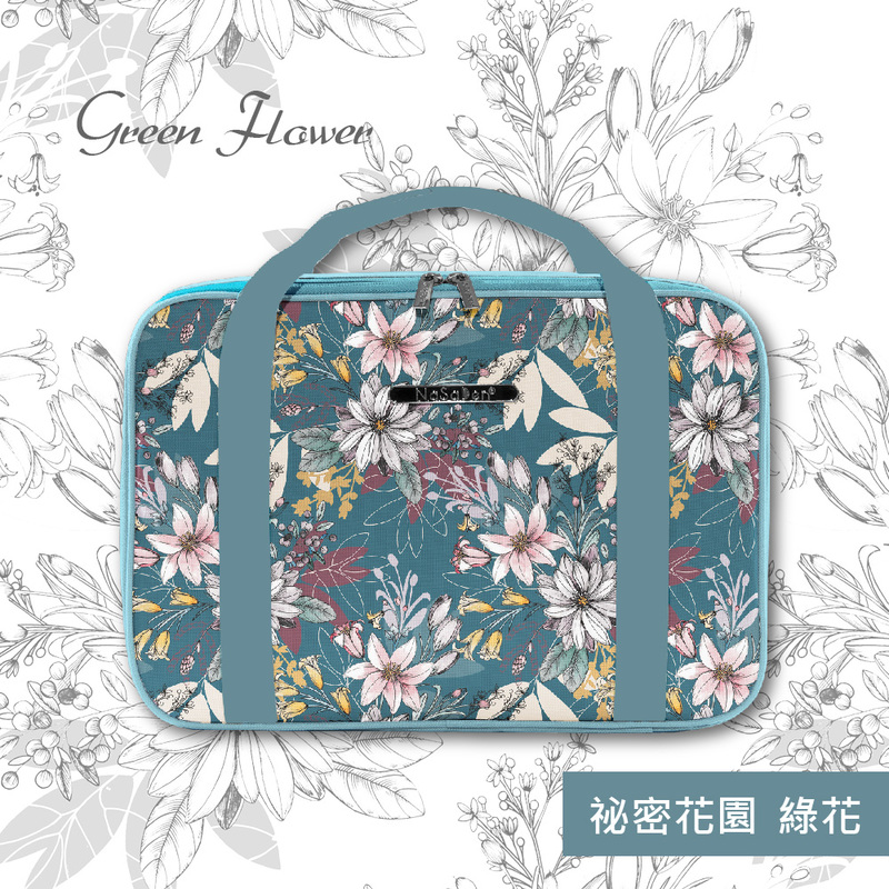 NaSaDen Schiffer Handbag Cross Body Shoulder Bag Travel Tote Bag Pink Flower, , large