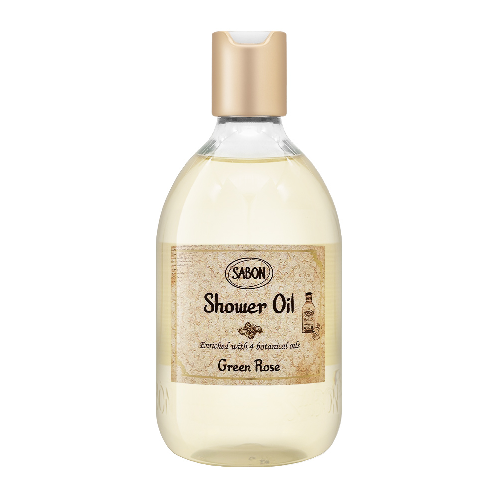 【SABON】沐浴油300ml(白茶/綠玫瑰) #新版, , large