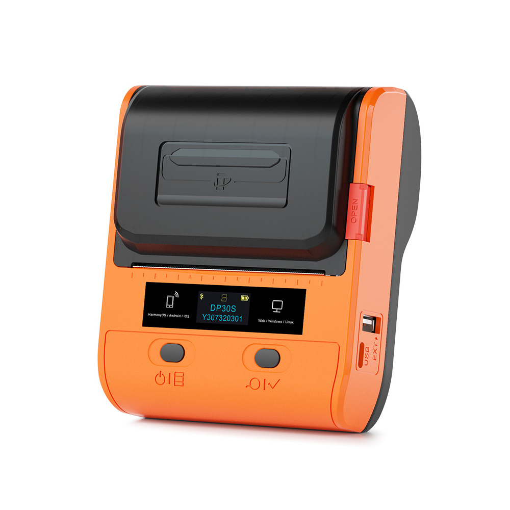 【德佟DETONGER】DP30S(203DPI) 多功能藍芽標籤機 熱感應標籤機 貼紙機 送硬殼包, , large