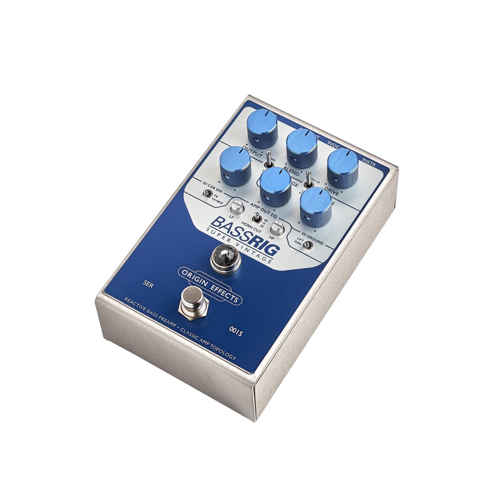 Origin Effects Bassrig Super Vintage Blue 效果器【敦煌樂器】, , large