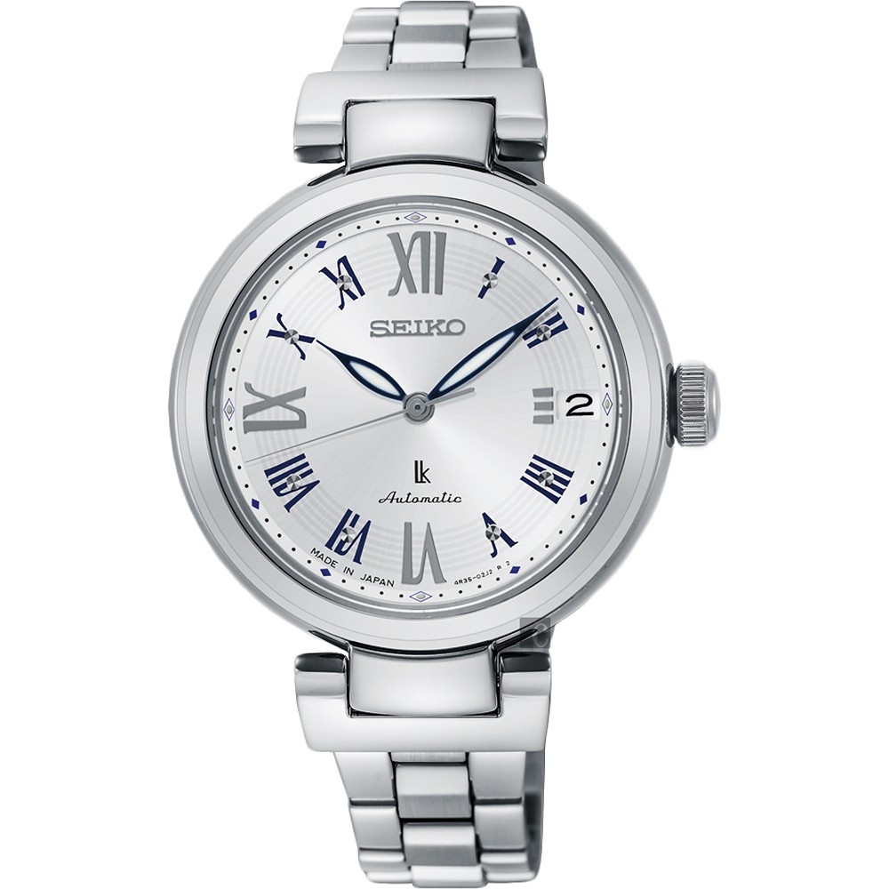 SEIKO 精工 LUKIA 動人時光機械女錶-33.9mm 4R35-02X0S(SRP851J1), , large