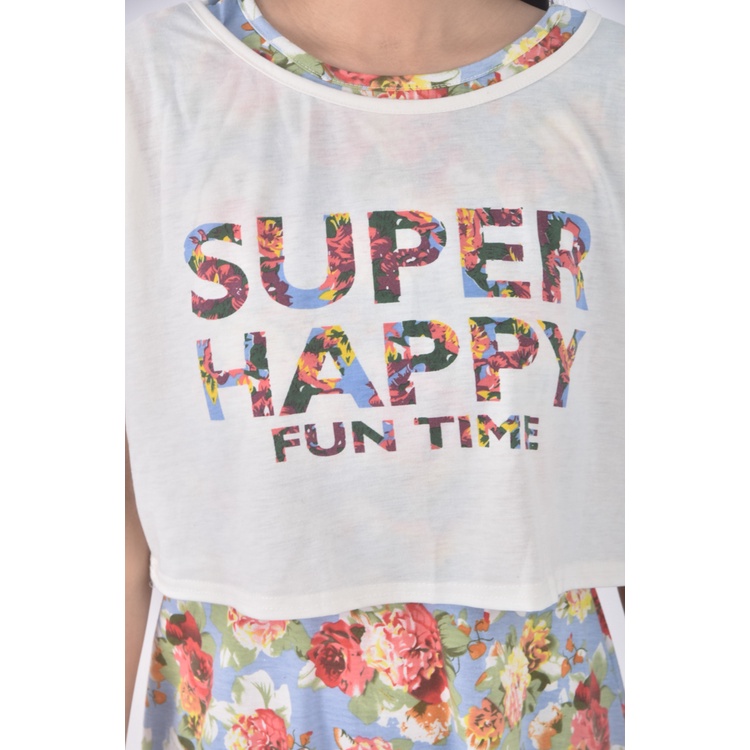 (S) 質感兩件式藍色洋裝二手衣, , large