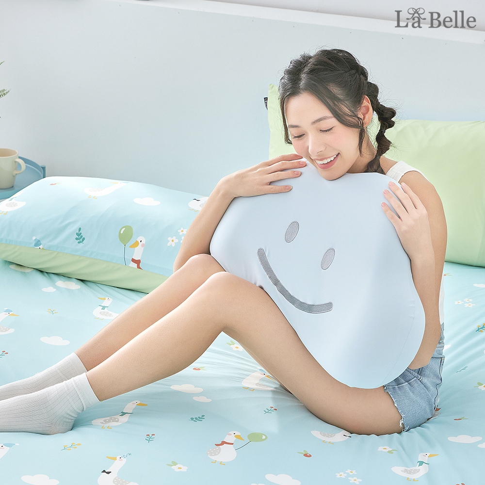 【Great Living 格蕾寢飾】義大利La Belle HAPPY : ) 涼感雲朵釋壓舒眠枕 記憶枕 枕頭/枕套, , large