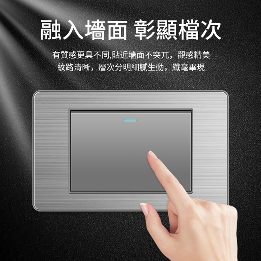 US panel with 2 USB ports + 2 Type-C ports, , large