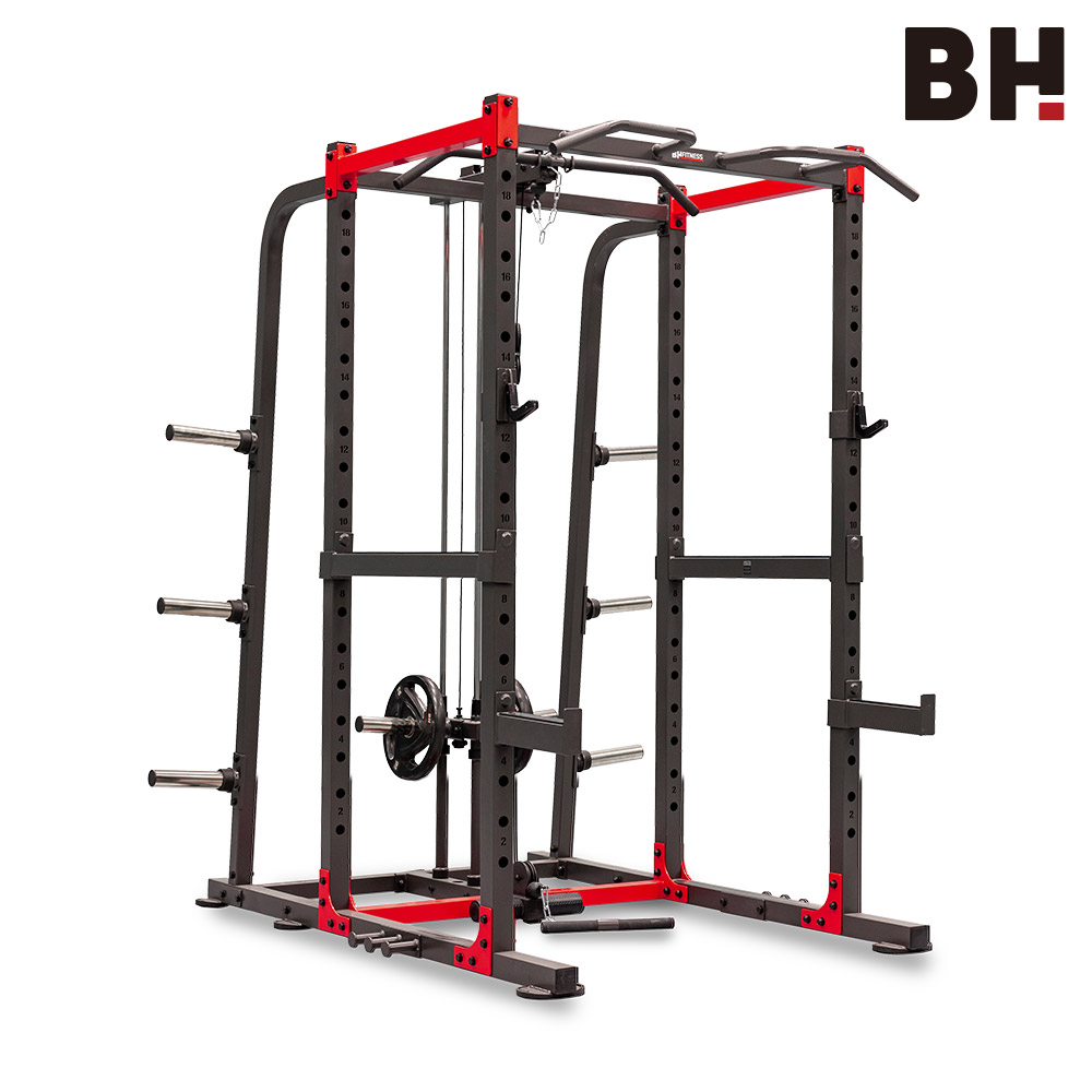 【BH歐洲百年品牌】G520 Pulley Cage 滑輪蹲舉訓練架, , large